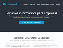 Tablet Screenshot of bimind.es